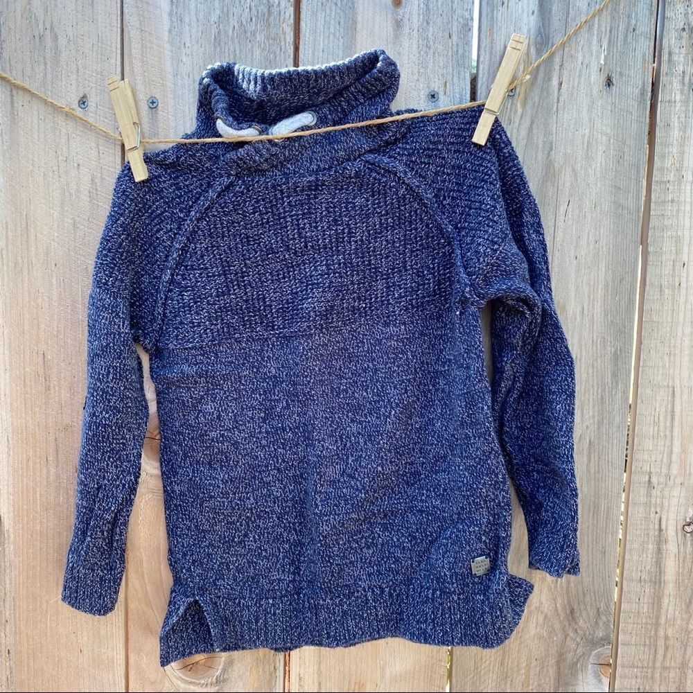 Zara boys blue knit sweater
